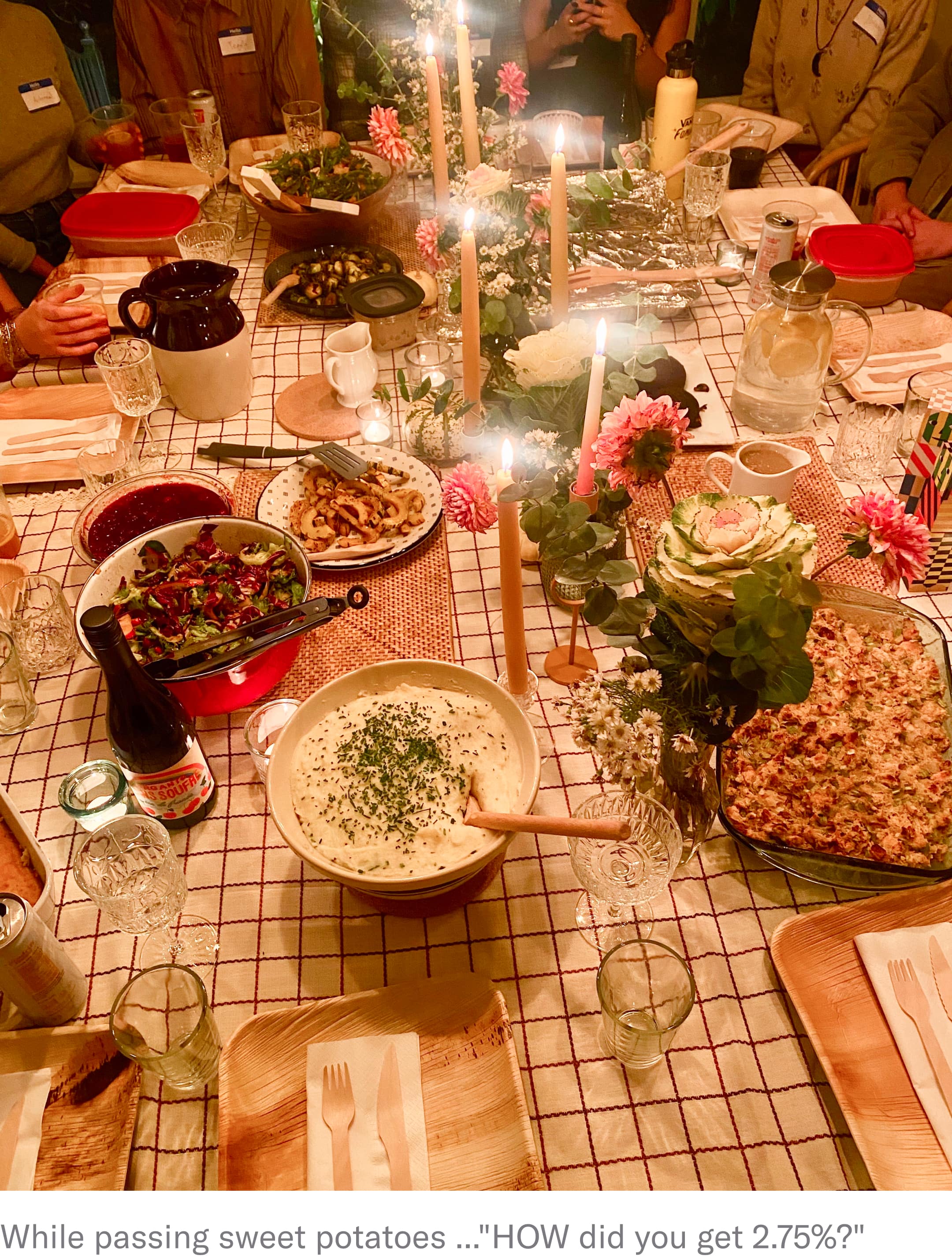 Thanksgiving table