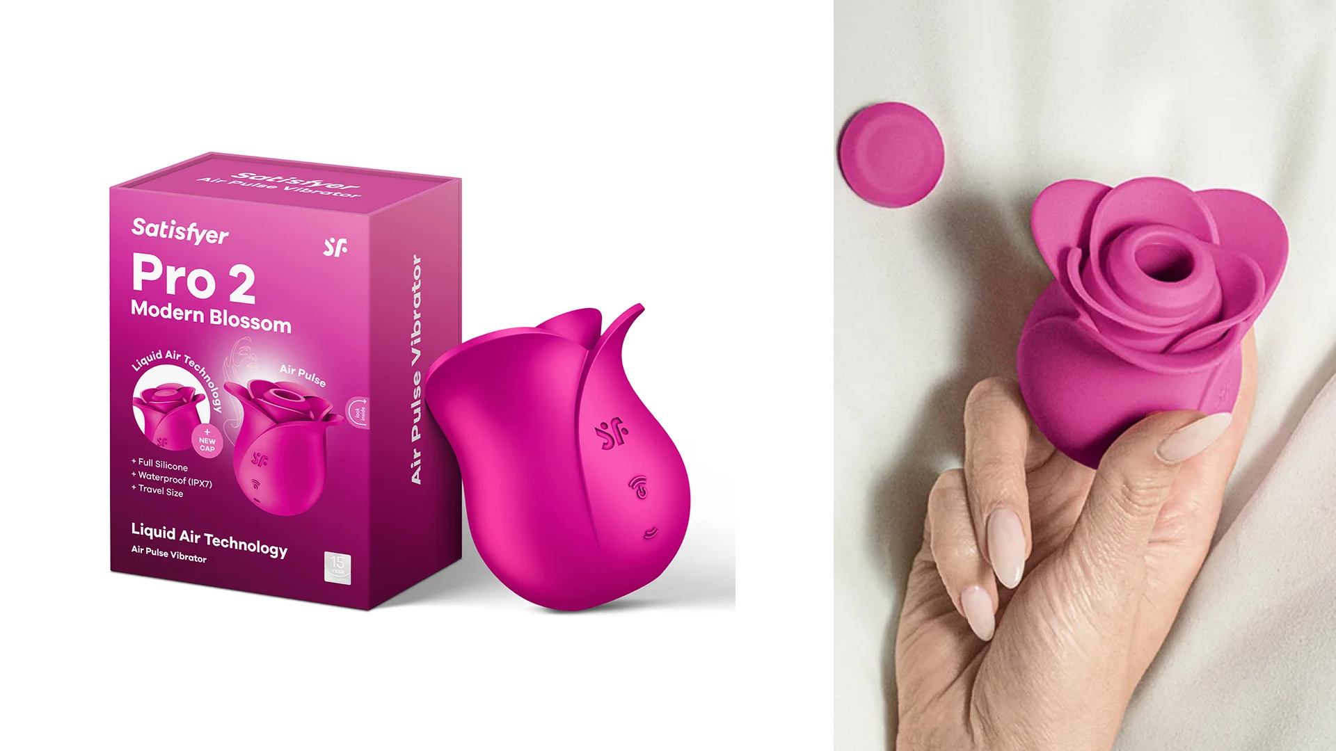 plus one rose vibrator PlusOne Rose Arouser Vibrator main image 0