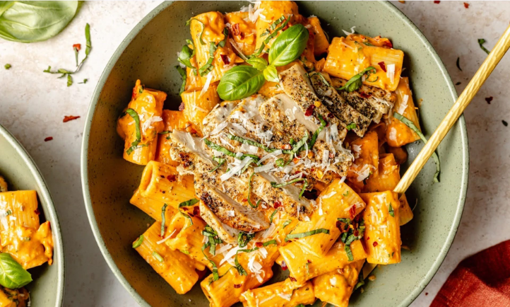 A Cherry Tomato Pasta With Chicken That’s Ready Faster Than Delivery