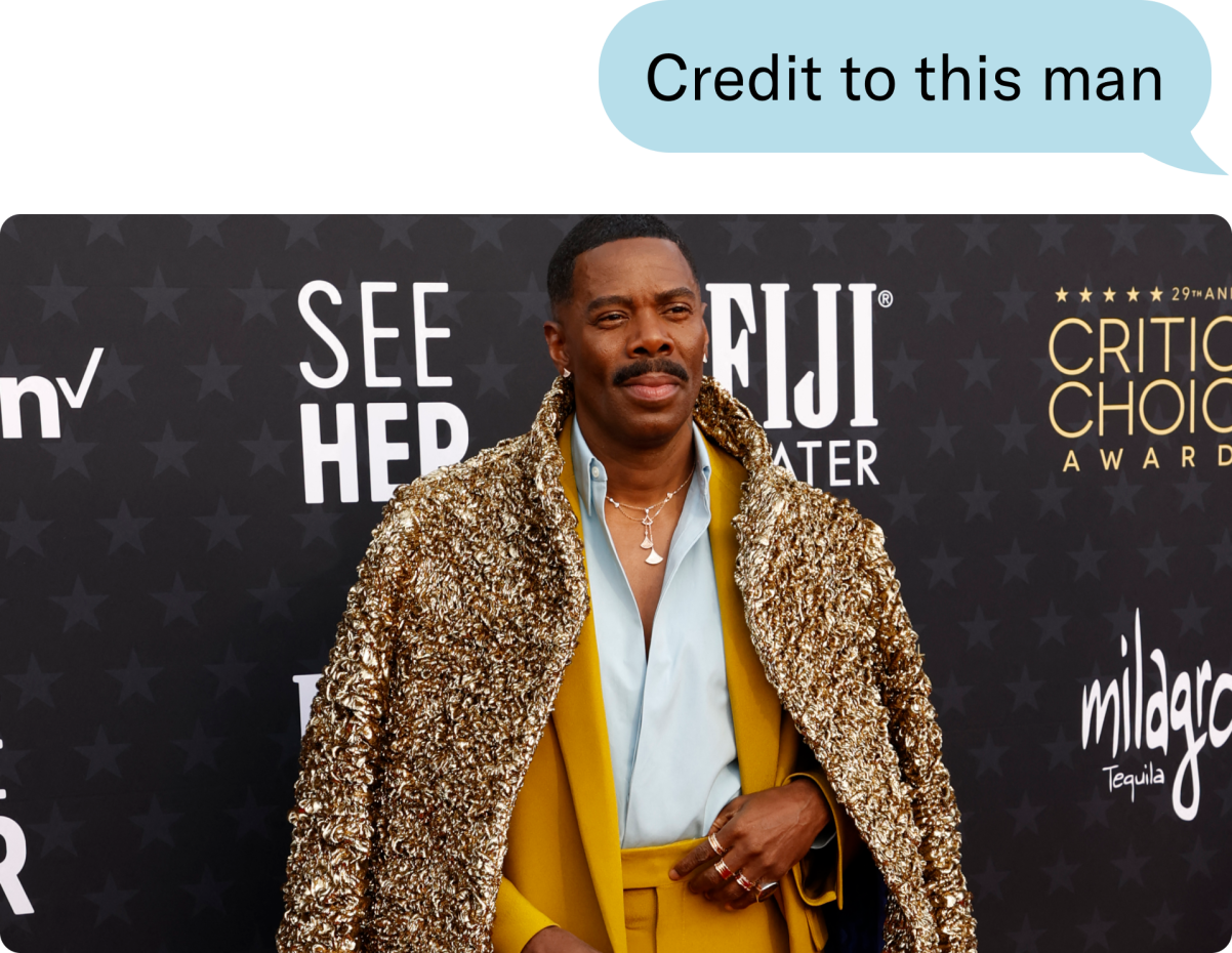 Colman Domingo at Critics Choice Awards