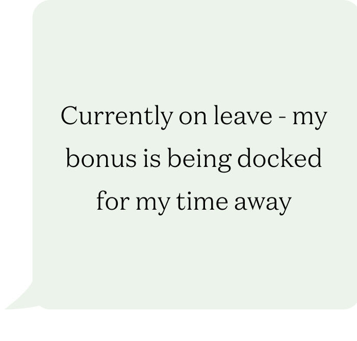 ... my company’s COO asked ‘what is parental leave?’... and we’re a healthcare start up.