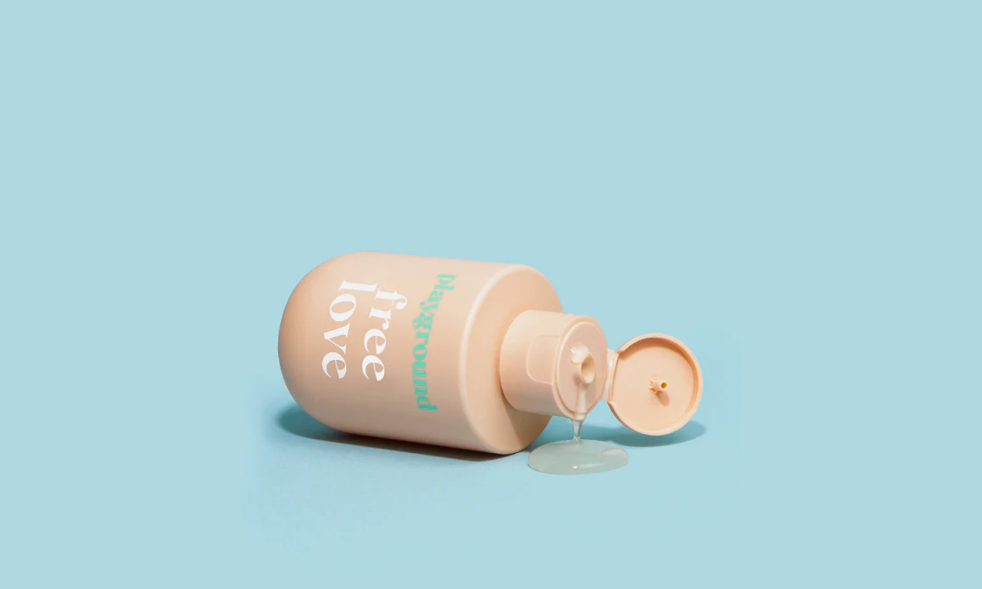 playground personal lubricant Playground - Free Love Extra-Gentle Water-Based Personal Lubricant main image 1