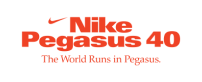 Nike Pegasus 40 the world runs on pegasus