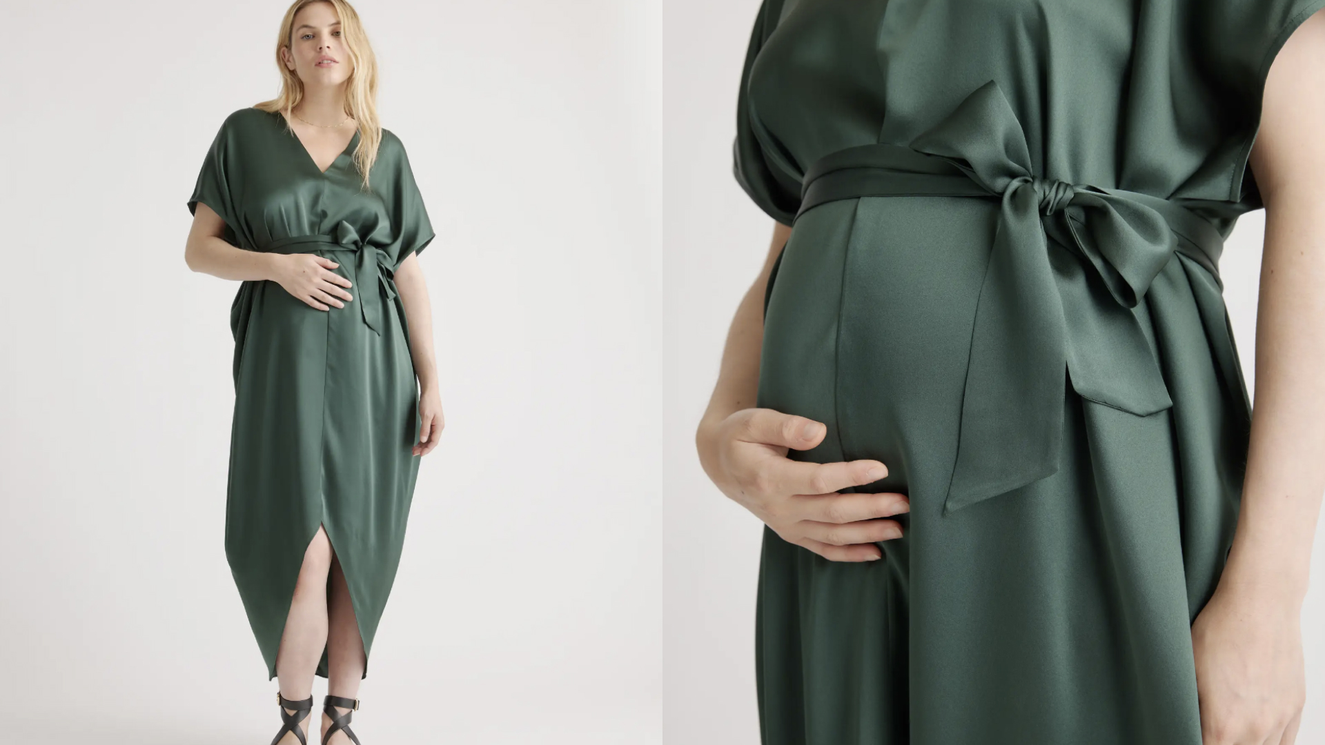 bridge road formal dresses Pretty Perfect Blush Pink Maternity Ruched Mesh Bardot Maxi Dress – Club L  London