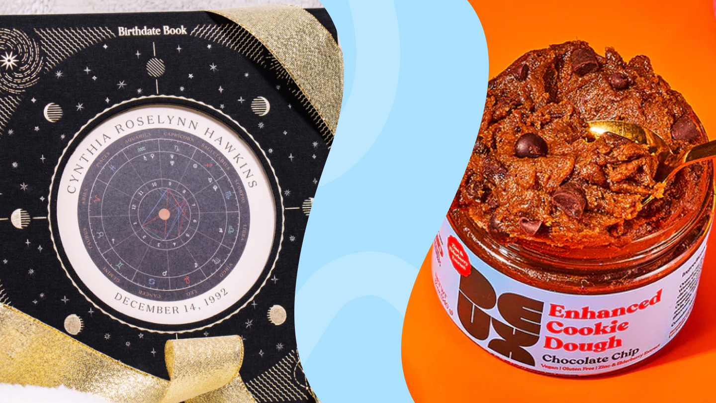 Birthdate Book and Cookie Dough Gifts