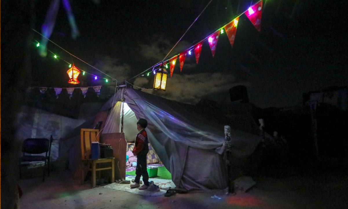 Refugees in Gaza preparing for Ramadan