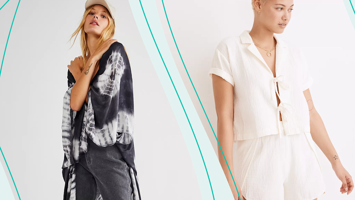 9 Stylish and Comfy Bathing Suit Cover-Ups | theSkimm
