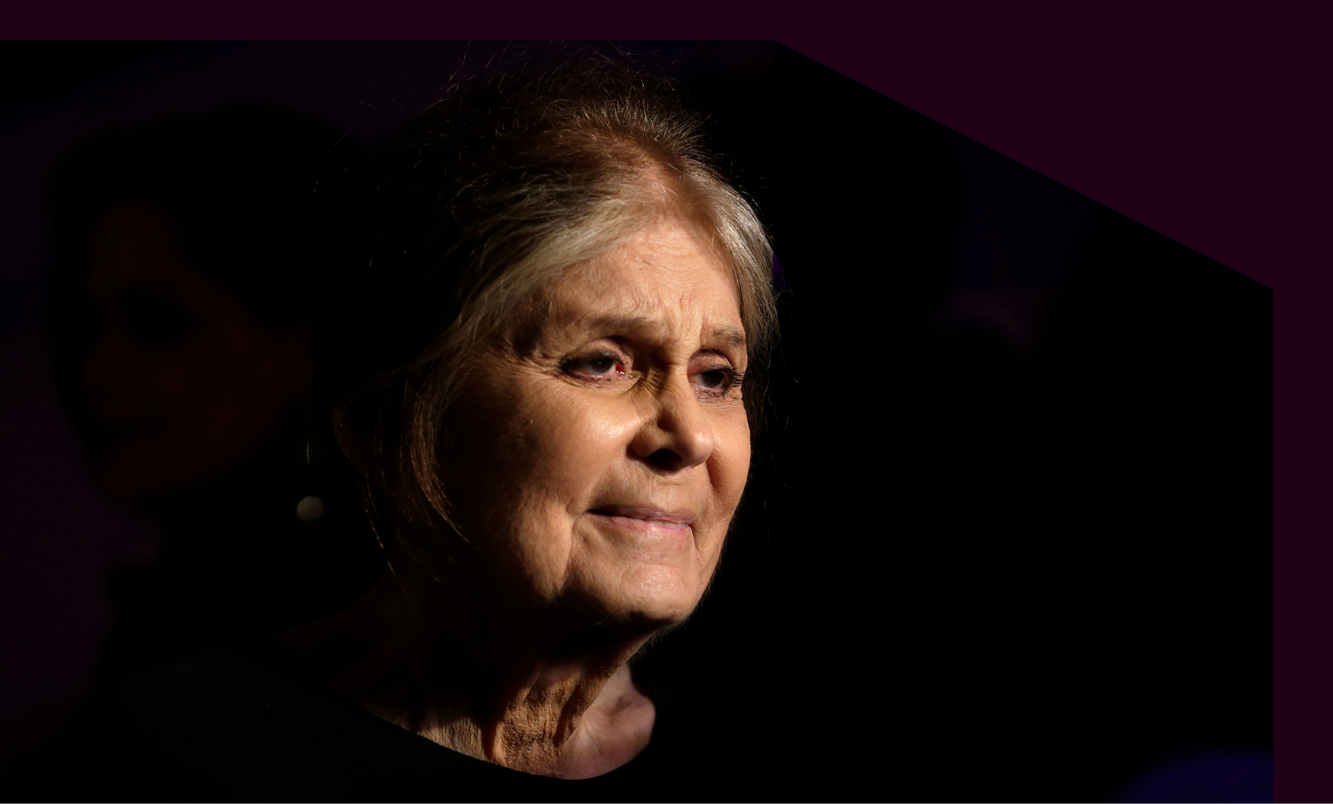 Gloria Steinem attends a gala 