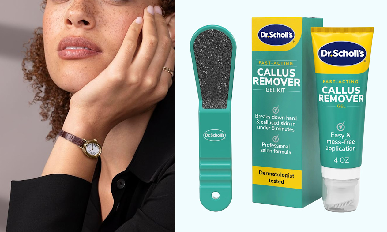 watch, callus remover kit