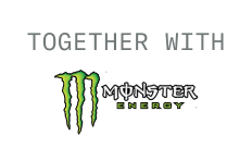 in partnership with monster energy