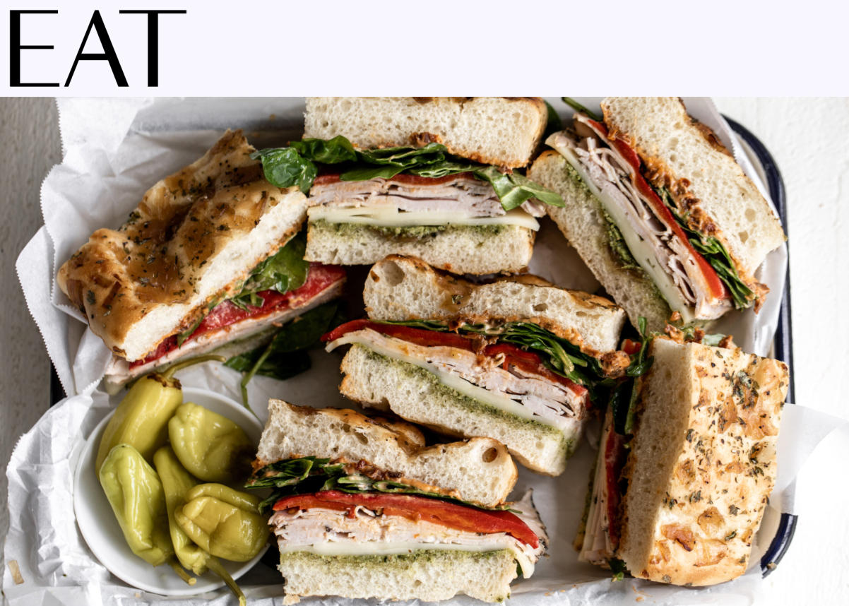 EAT: Cooking With Cocktail Rings’s Tuscan Turkey Sandwich