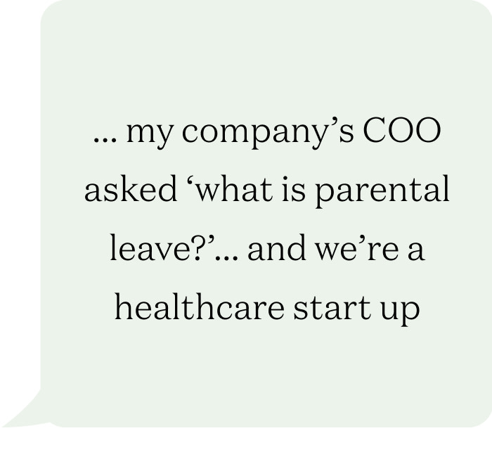 We need something for parents NOW! I returned to work full time before my NICU babies were discharged from the hospital because I ran out of time.