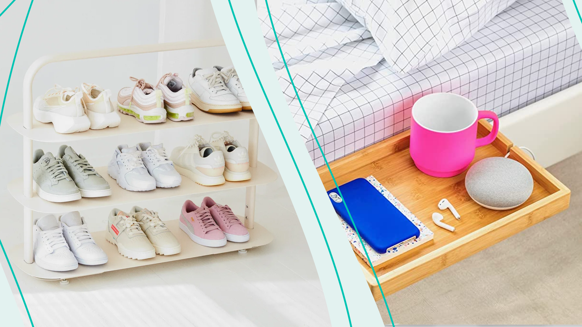 20 Genius Storage Solutions for Small Spaces | theSkimm
