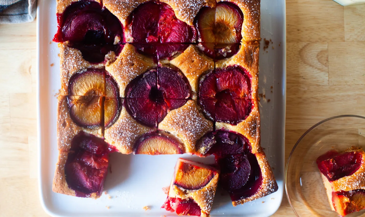 Smitten Kitchen’s Dimply Plum Cake is Worth Your Summer Plums
