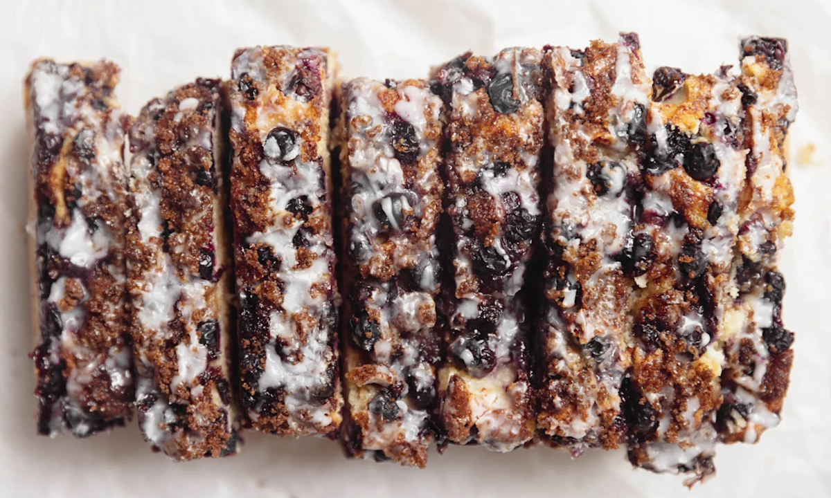 Blueberry Fritter Bread, Mara Brock Akil's 